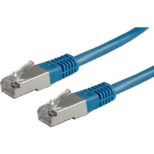 ROLINE Patch kábel STP/FTP CAT5e, 2m, kék (21.15.0344) kábel és adapter