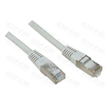 ROLINE Patch kábel, UTP, CAT5e, STP/FTP, 15m, szürke kábel és adapter