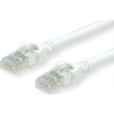 ROLINE Patch kábel UTP PATCH CAT6a LSOH, kihúzásgátló, 2m, fehér (21.15.2762) kábel és adapter