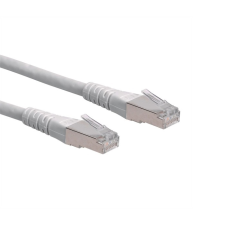 ROLINE S/FTP CAT6 Patch kábel 0.3m Szürke kábel és adapter