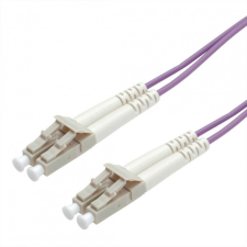 ROLINE Száloptikás kábel 50/125 OM4 LC/LC 1m kábel és adapter