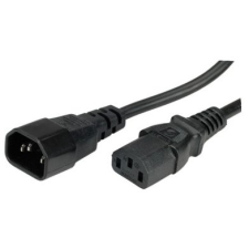 ROLINE Tápkábel IEC 320-C14 - IEC 320-C13 - 1.8m kábel és adapter