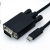 ROLINE USB C 3.1 - VGA M/M adapter 1m kábellel  (11.04.5820-10) (11.04.5820-10)