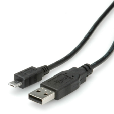 ROLINE USB Micro USB Átalakító Fekete 3m 11.02.8755-10 kábel és adapter
