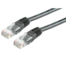 ROLINE - UTP 1m fekete kábel és adapter