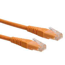 ROLINE - UTP 1m narancs kábel és adapter