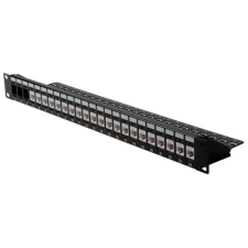 ROLINE UTP CAT5e/CAT6 Keystone 19" patch keret , 24 Portos egyéb hálózati eszköz