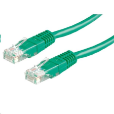 ROLINE UTP CAT5e patch kábel 10m zöld (21.15.0423-40) (21.15.0423-40) kábel és adapter