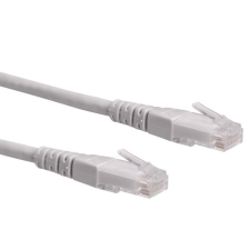 ROLINE - UTP CAT6.15m szürke kábel és adapter