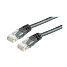 ROLINE UTP CAT6 patch kábel 0,5m, szürke kábel és adapter