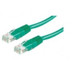 ROLINE UTP CAT6 patch kábel 2m, zöld kábel és adapter