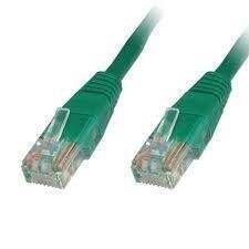 ROLINE UTP CAT6 patch kábel 3m zöld (CAT6 3m z&- 246;ld) kábel és adapter