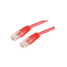 ROLINE UTP CAT6 patch kábel 5m piros kábel és adapter