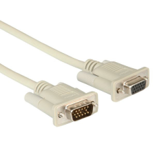 ROLINE VGA HD15 F/M 1.8 m kábel (11.01.6518-50) kábel és adapter