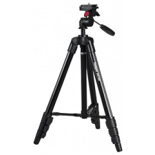 Rollei Compact Traveler Star S1 (DIGI 3400) állvány 3D fejjel + hordzsák (fekete) tripod