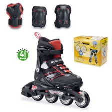 Rollerblade Spitfire Combo gyermek görkorcsolya fekete/piros 28-32 görkorcsolya