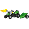  RollyKid traktor utánfutóval Deutz-Fahr Rolly Toys