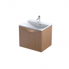 Roltechnik Skagen mosdó tartó szekrény 80cm-es tölgy 79,6x50x45,5 (mosdó nélkül) fürdőszoba bútor
