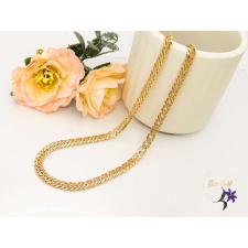  Romanna-50 gold antiallergén rombusz szemekből álló nyaklánc 18K nyaklánc