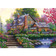  Romantikus házikó puzzle 1000 darabos puzzle, kirakós