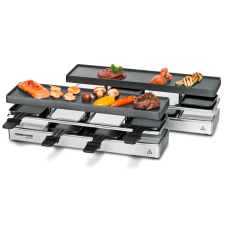 Rommelsbacher RC 1600 Elektromos grillsütő raklett 8 személyre (4+4) (RC 1600) grillsütő