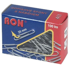 RON 411 25 mm-es gemkapocs - 100 darabos kiszerelésben (20301001) gemkapocs, tűzőkapocs