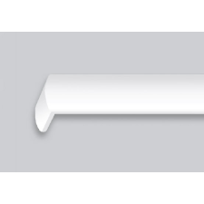  Rondo 3 sínes fehér színű előlapos fa karnis mennyezetre karnis, függönyrúd