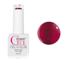 Roniki Amber cat eye gél lakk 04 - mágnesezhető lakk zselé