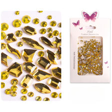 Roniki Csiszolt formastrassz vegyes méretben körömdíszítő