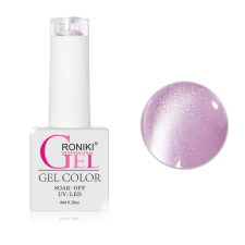 Roniki Glitter cat eye gél lakk 06 - mágnesezhető lakk zselé