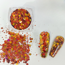 Roniki Holographic chunky glitter 06 körömdíszítő