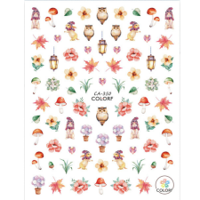 Roniki matrica - öntapadó - őszi körömdíszítő