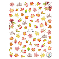 Roniki matrica - öntapadó - őszi körömdíszítő