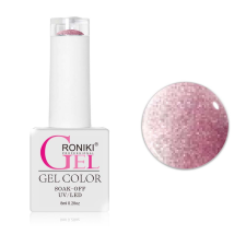 Roniki Mermaid cat eye gél lakk 10 - mágnesezhető lakk zselé