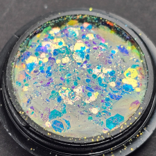 Roniki Mermaid chameleon chunky glitter 11 körömdíszítő