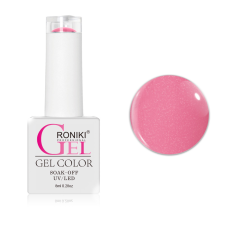 Roniki Pearl peach széria - 02 gél lakk lakk zselé