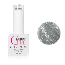 Roniki Reflective cat eye gél lakk 01 - mágnesezhető lakk zselé