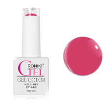Roniki Rose red széria - 02 gél lakk lakk zselé