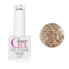 Roniki SF széria - 02 glitteres pezsgő gél lakk lakk zselé