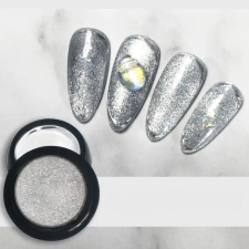 Roniki Silver cat eye pigment körömdíszítő