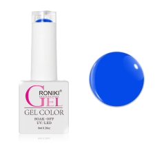 Roniki Vivid blue széria - 07 gél lakk lakk zselé