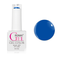 Roniki Vivid blue széria - 12 gél lakk lakk zselé
