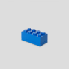 Room Copenhagen Mini tárolódoboz 8-es lego kocka formájú kék