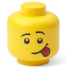 Room Copenhagen Tárolódoboz Fiú lego figura fej formájú bolondos arcú kicsi