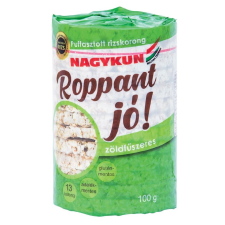 Roppant jó! puffasztott rizskorong zöldfűszeres 100 g előétel és snack