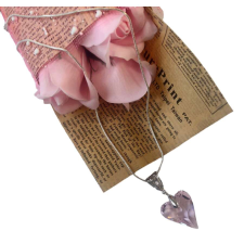 Rosaline Heart- Swarovski kristályos nyakék nyaklánc