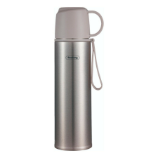 Rosberg Thermos Rosberg R52010F, 500 ml, csésze fedél, rozsdamentes acél, szürke termosz