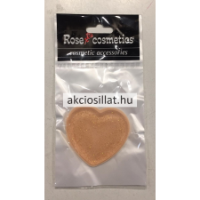 Rose Cosmetics Alapozó szivacs szilikonos 1 db-os szív alakú smink kiegészítő