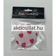 Rose Cosmetics Puderszivacs Szív 1 db smink kiegészítő