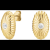 Rosefield JEBTG-J1202 fülbevaló, aranyozott (8721292001149)